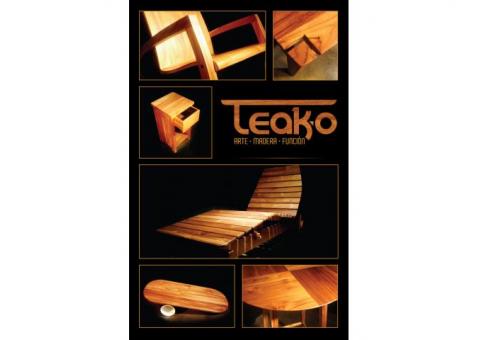 TEAK-O: Arte, madera, función