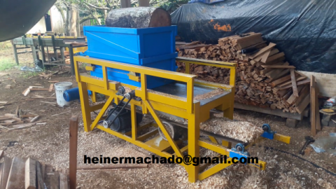 Máquina NUEVA para hacer virutas de madera (Vurucha)