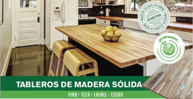 TABLEROS DE MADERA SOLIDA PROBOSQUE DE PINO, TECA, LAUREL Y CEDRO  Curridabat - Mercado Forestal Costa Rica